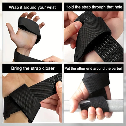 Weight Lifting Straps – Anti-Slip Deadlift Straps